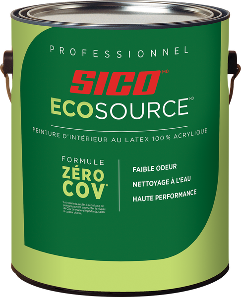 Étiquette pour SICO ECOSOURCEᴹᴰ Peinture d'intérieur