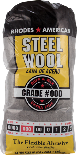 Product image of HOMAX® RHODES AMERICAN® Steel Wool - Grade #000 Extra Fine