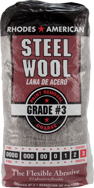 Product image of HOMAX® RHODES AMERICAN® Steel Wool - Grade #3, Coarse