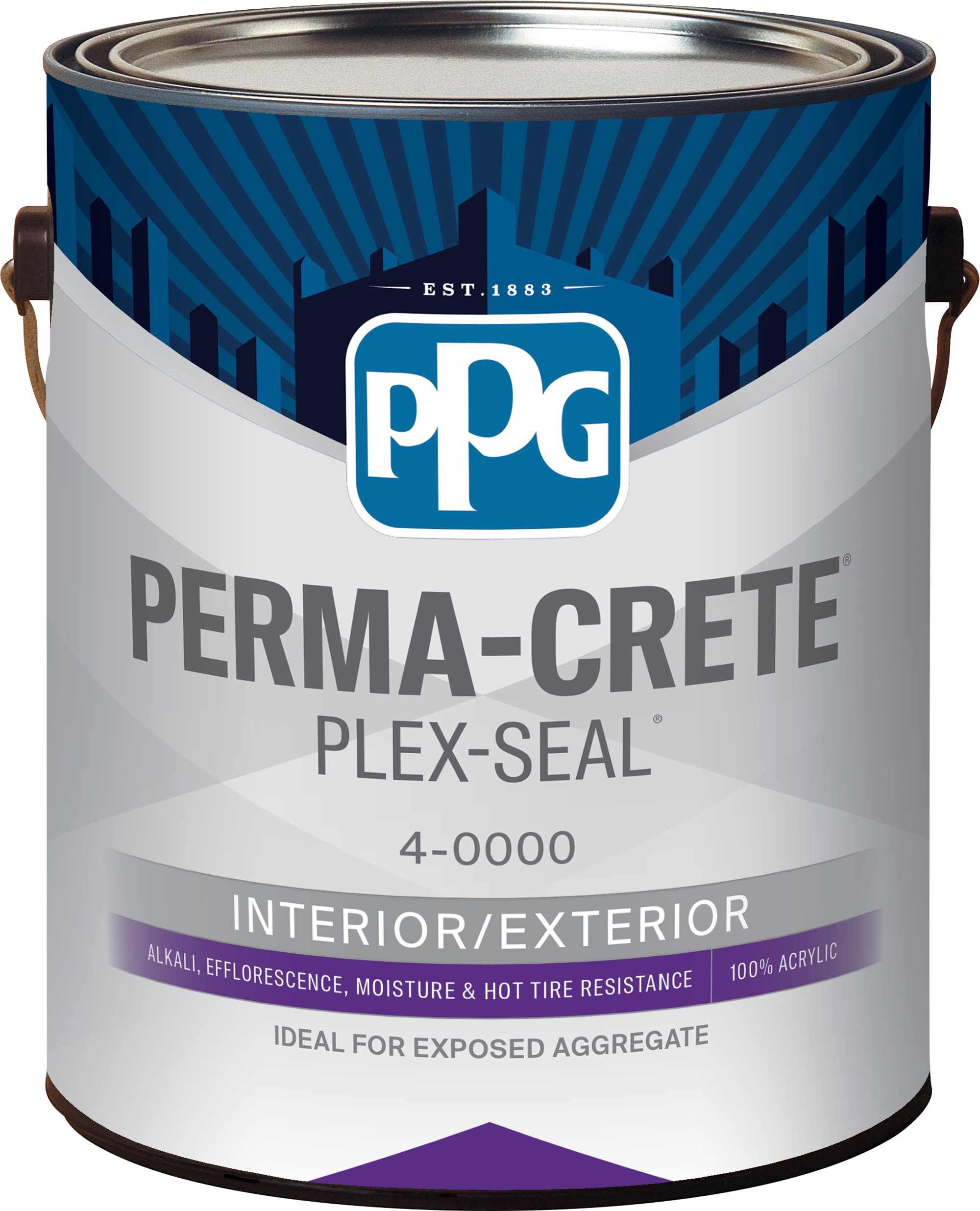 PERMA-CRETE® PLEX-SEAL® WB Interior/Exterior Clear Sealer - Ready Mix