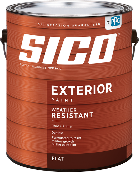 Cancut of SICO® Exterior Weather Resistant Paint + Primer