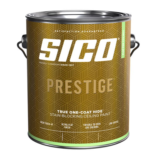 Cancut of SICO® PRESTIGE™ for Ceilings Interior Stain-Blocking Ceiling Paint