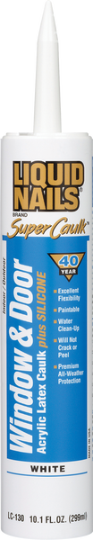 Product image of LIQUID NAILS® SUPER CAULK™ Interior & Exterior Window & Door Caulk