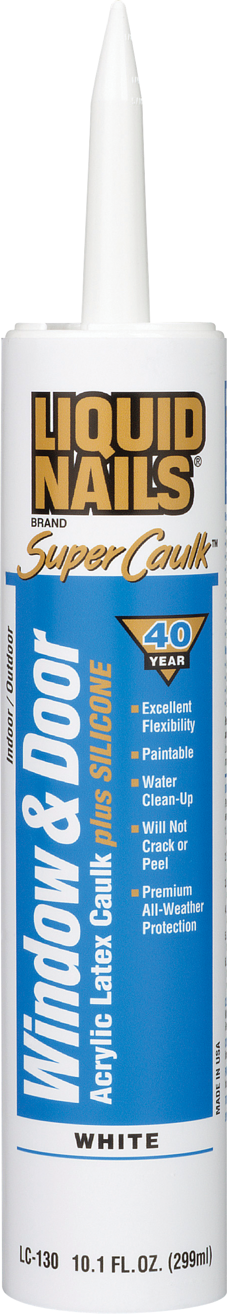LIQUID NAILS® SUPER CAULK™ Interior & Exterior Window & Door Caulk