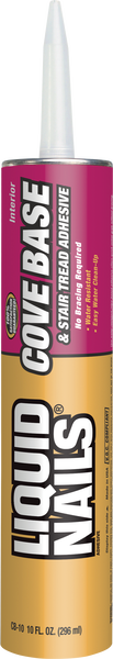 Product image of LIQUID NAILS® Cove Base & Stair Tread Interior Adhesive