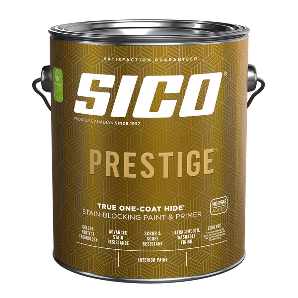 Cancut of SICO® PRESTIGE™ Interior 100% Acrylic Latex Stain-Blocking Paint