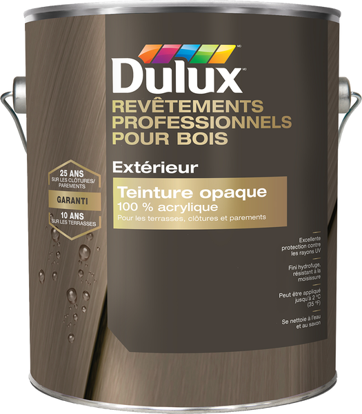 Représentation du produit Duluxᴹᴰ Revêtements Professionnels pour Bois Extérieur