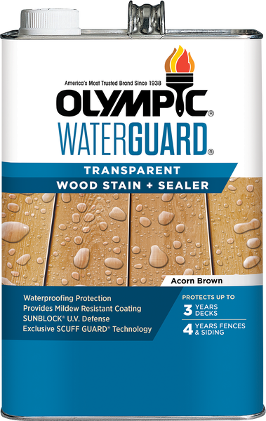 OLYMPIC® WATERGUARD® Transparent Stain + Sealer