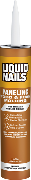 Product image of LIQUID NAILS® Paneling Wood & Foam Molding Interior Adhesive - Latex