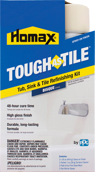 Product image of HOMAX® TOUGH AS TILE® Tub Refinish Spray-On