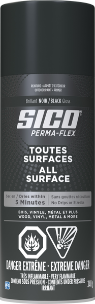 Étiquette pour SICOᴹᴰ PERMA-FLEX Peinture + Apprêt Tissus d’Extérieur