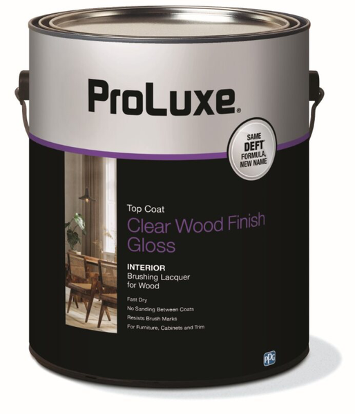 PROLUXE®  Interior Clear Brushing Lacquer for Wood