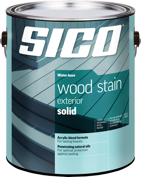 Cancut of SICO® Exterior Solid Colour Wood Stain - Water Based