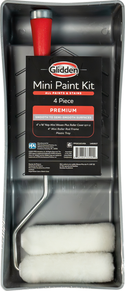 Product image of GLIDDEN® Premium 4-Piece Mini Paint Roller Kit