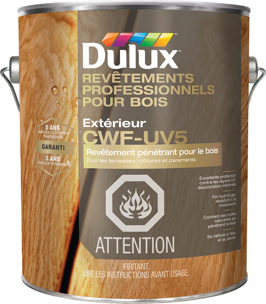 Représentation du produit Duluxᴹᴰ Revêtements Professionnels pour Bois Extérieur