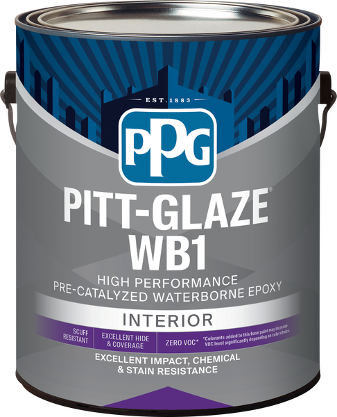 Product image of PITT-GLAZE® WB1 High-Performance Pre-Catalyzed Waterborne Epoxy