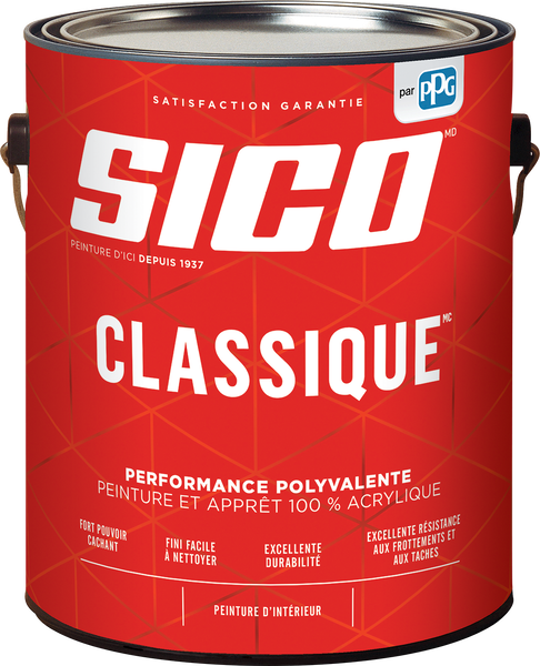 Étiquette pour SICO CLASSIQUE Peinture d’intérieur