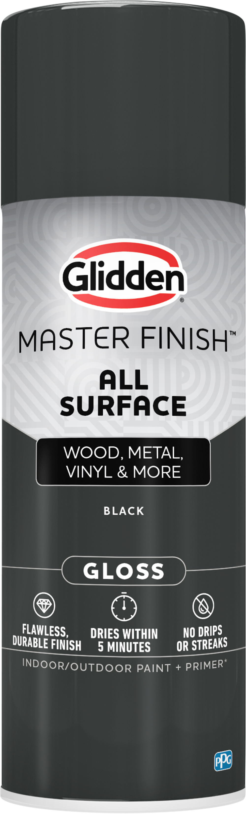 GLIDDEN® Master Finish™ All Surface Spray Paint + Primer - Satin