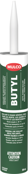 MULCO® Butyl Exterior Multipurpose Sealant