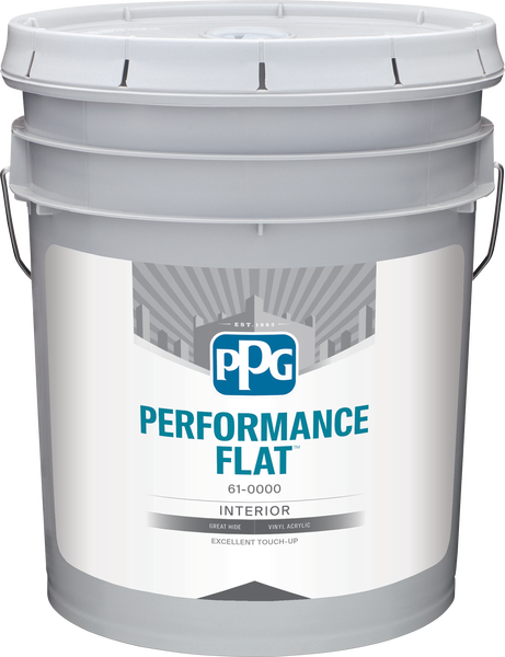 Product image of PPG PERFORMANCE FLAT™ Interior Latex