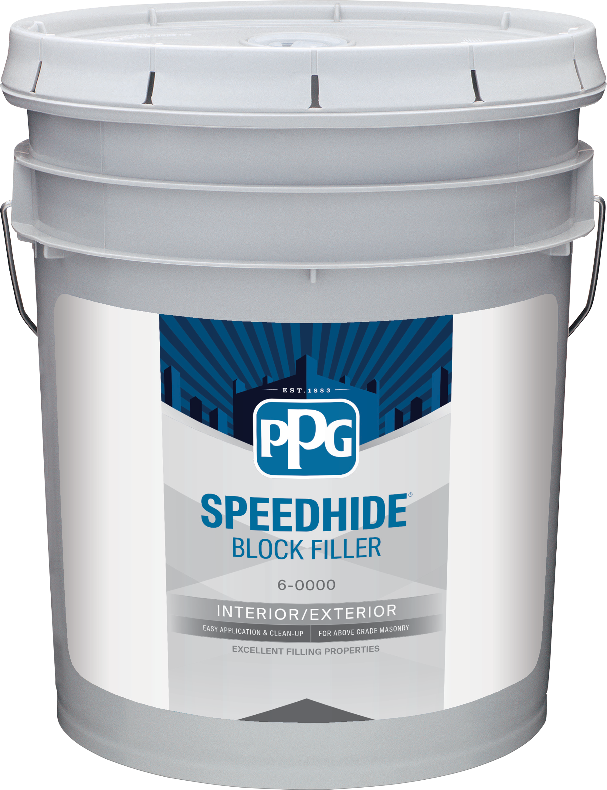 SPEEDHIDE® Interior/Exterior Masonry Latex Block Filler - Ready Mix