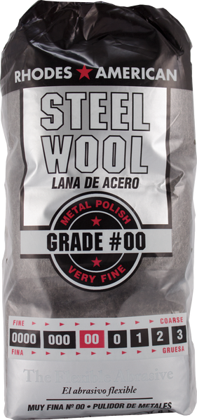 Product image of HOMAX® RHODES AMERICAN® Steel Wool - Grade #00 Very Fine