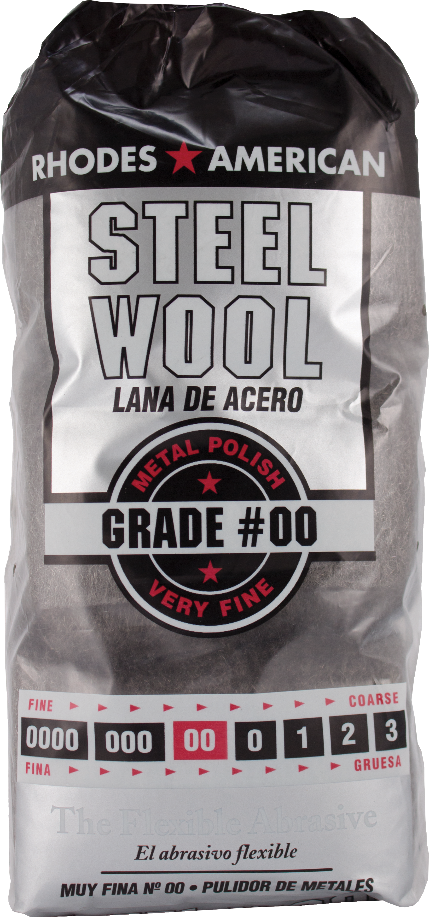 HOMAX® RHODES AMERICAN® Steel Wool - Grade #00 Very Fine