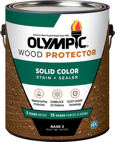 OLYMPIC® Wood Protector Solid - Low VOC