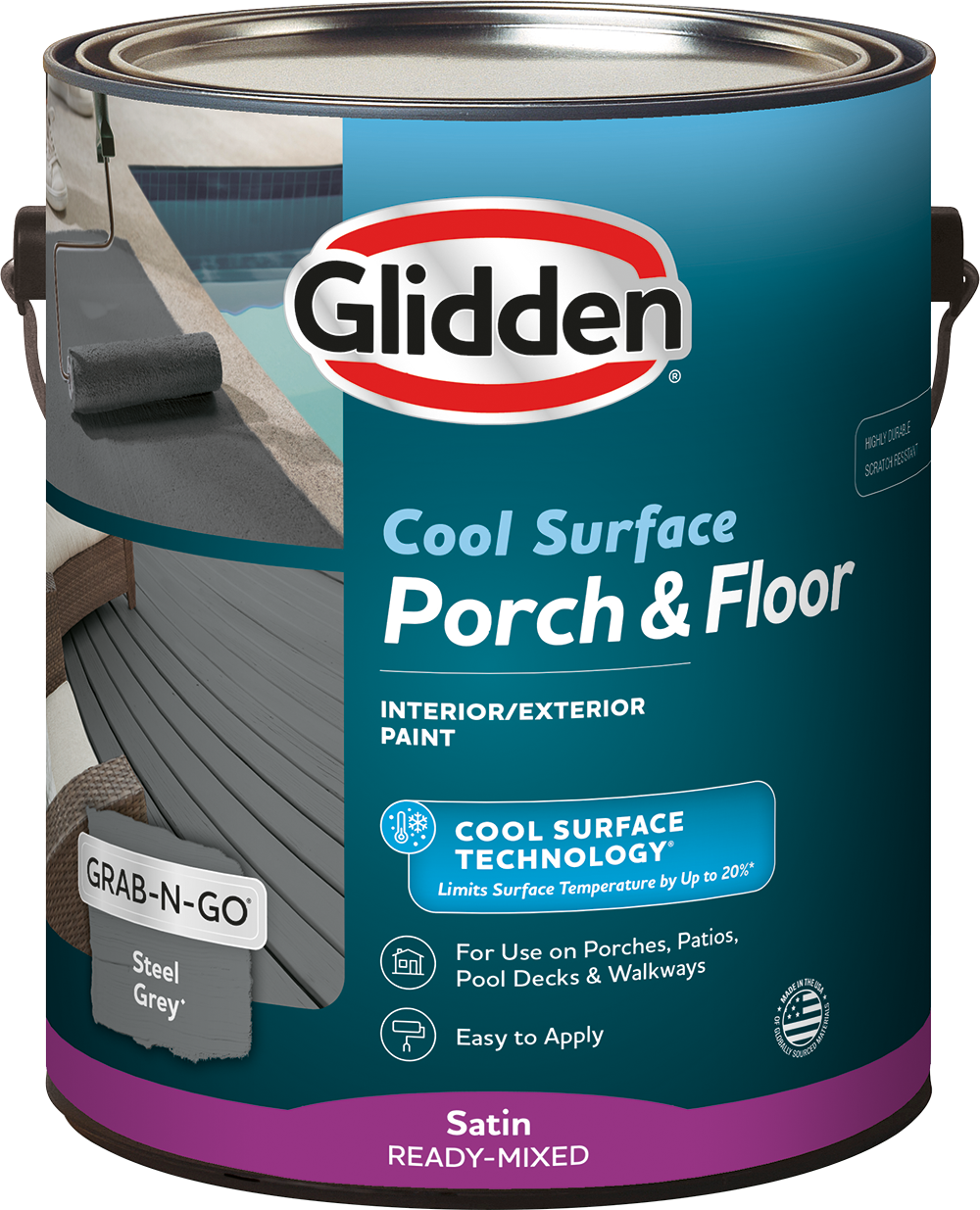 GLIDDEN® Cool Surface Porch & Floor Interior/Exterior Paint