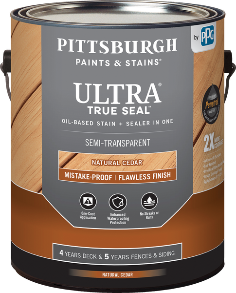 Product image of Pittsburgh Paints & Stains® Ultra® True Seal™ Oil-Based Stain and Sealer