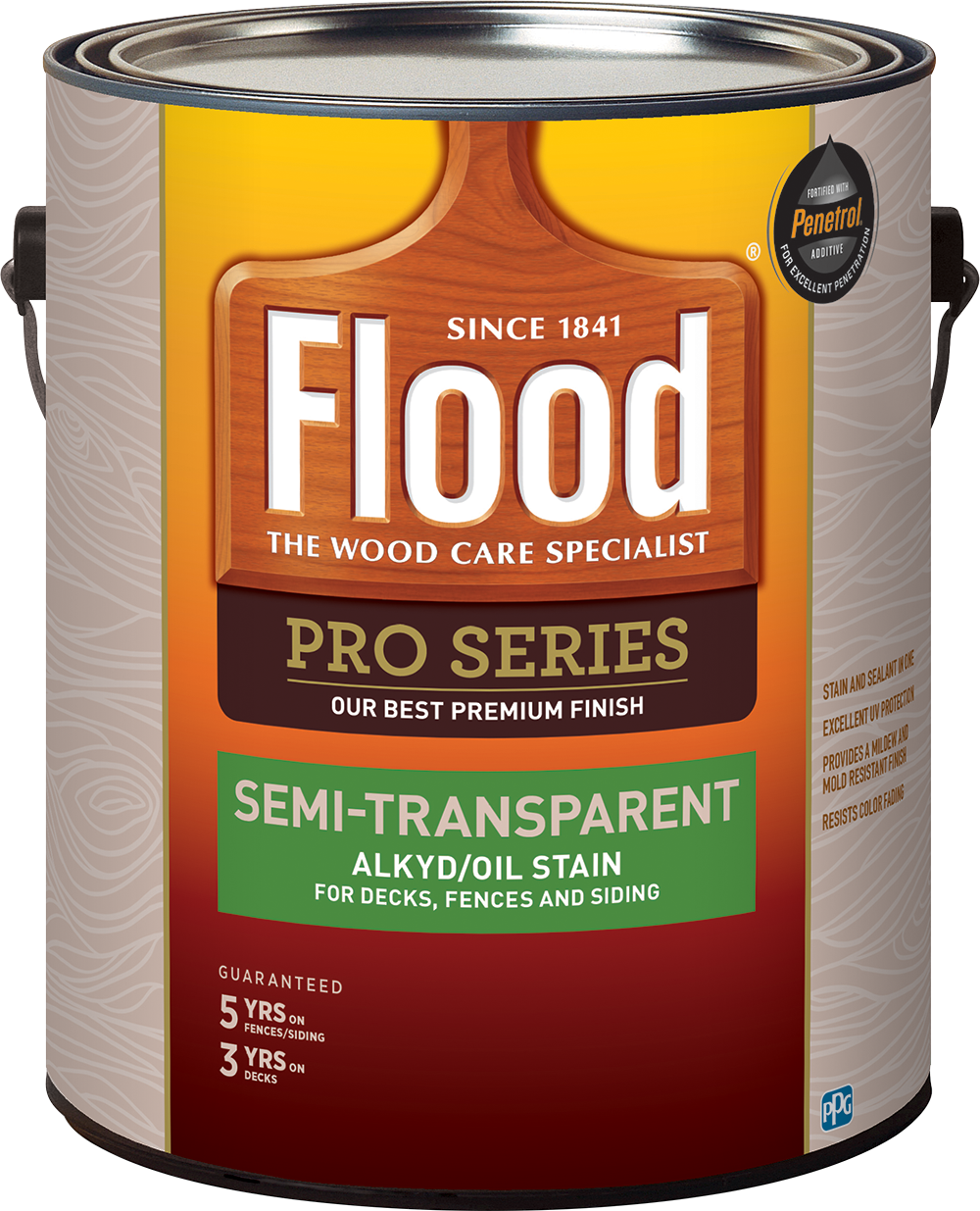FLOOD® Pro Series Semi-Transparent Alkyd/Oil Stain (550 VOC)