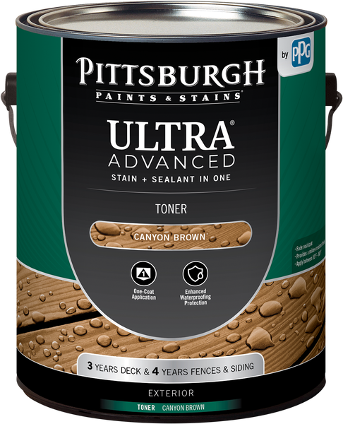 Product image of PITTSBURGH PAINTS & STAINS® ULTRA Advanced Stain & Sealant Toner - Alkyd Oil