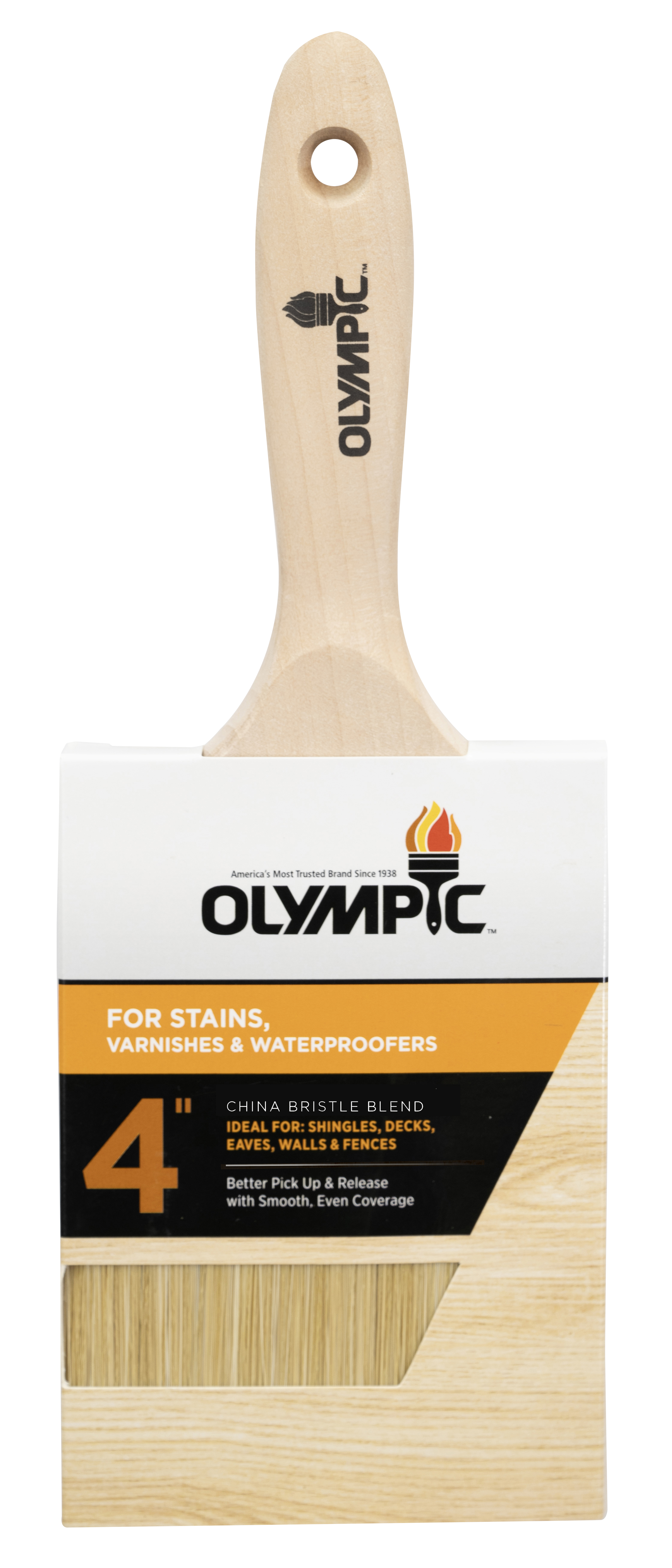 OLYMPIC® China Bristle Blend Deck Brush