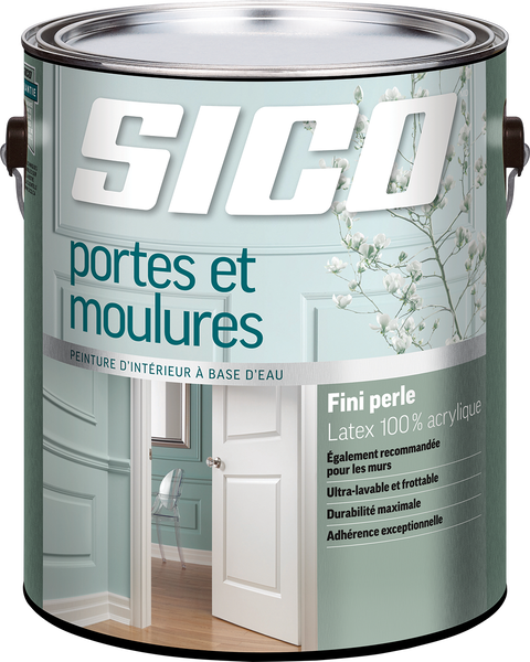 Étiquette pour SICOᴹᴰ Peinture d’intérieur pour portes et moulures