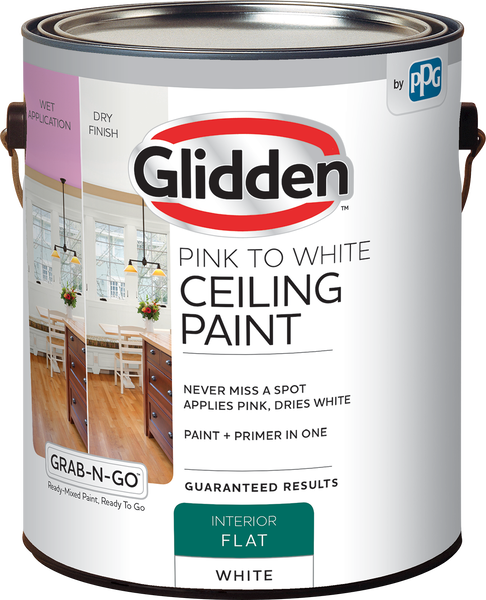 Product image of GLIDDEN® Pink to White Ceiling Paint