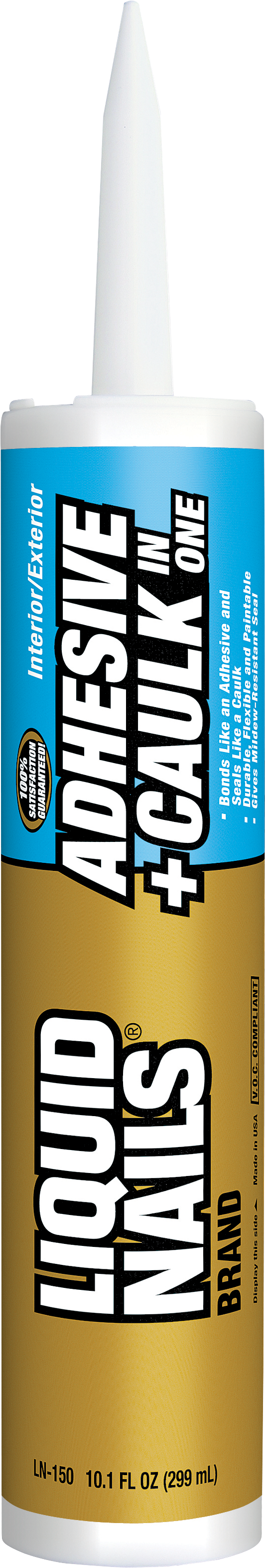 LIQUID NAILS® Adhesive + Caulk in One Interior & Exterior