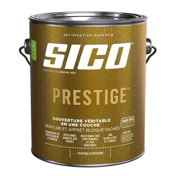 Étiquette pour SICOᴹᴰ PRESTIGE Peinture d’intérieur
