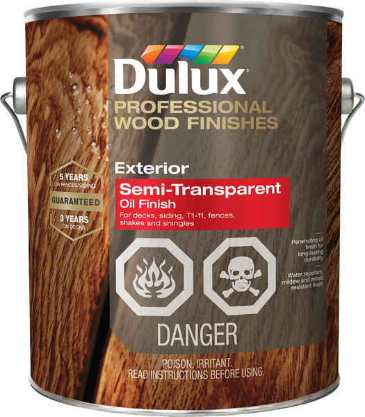 Product image of DULUX® PROFESSIONAL WOOD FINISHES® Semi-Transparent Oil Finish