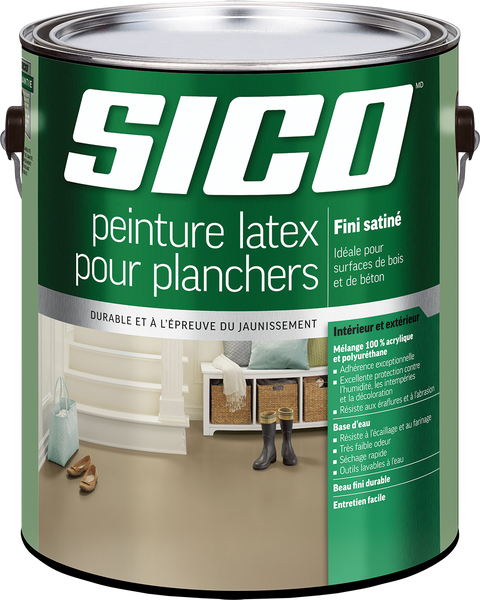 Étiquette pour SICOᴹᴰ Peinture pour planchers d'intérieur et extérieur