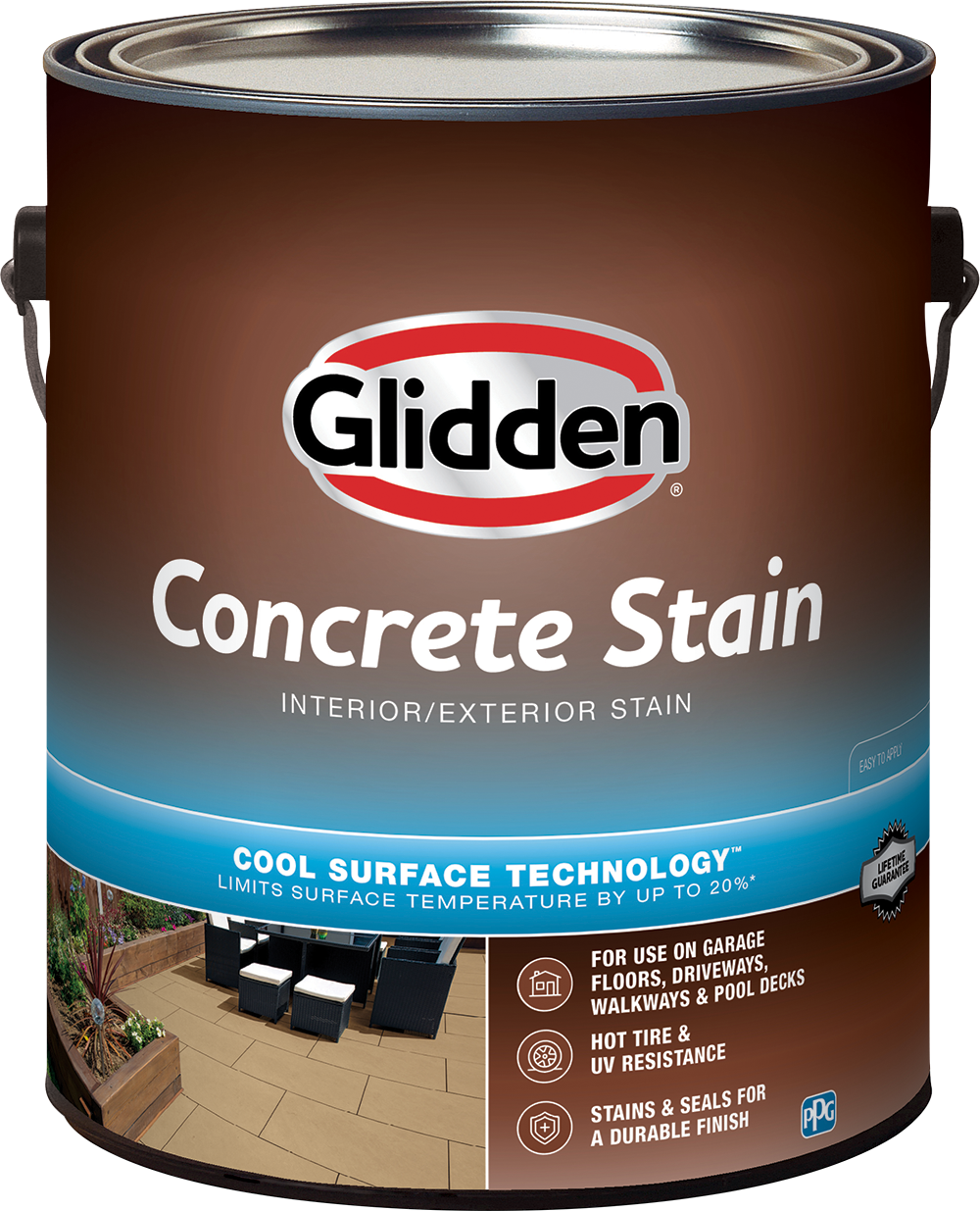 GLIDDEN® Solid Concrete Stain