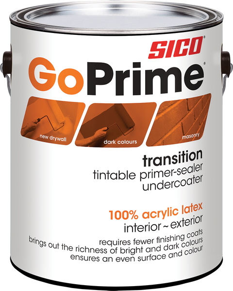 Cancut of SICO® GoPrime® Transition Primer Interior and Exterior