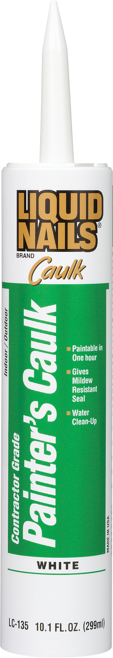 LIQUID NAILS® Contractor Grade Painter's Caulk Interior & Exterior