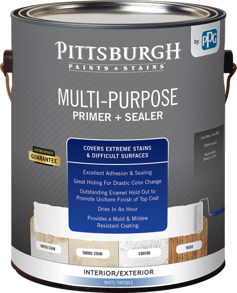 Product image of PITTSBURGH PAINTS & STAINS® MULTI-PURPOSE  Interior/Exterior Primer + Sealer