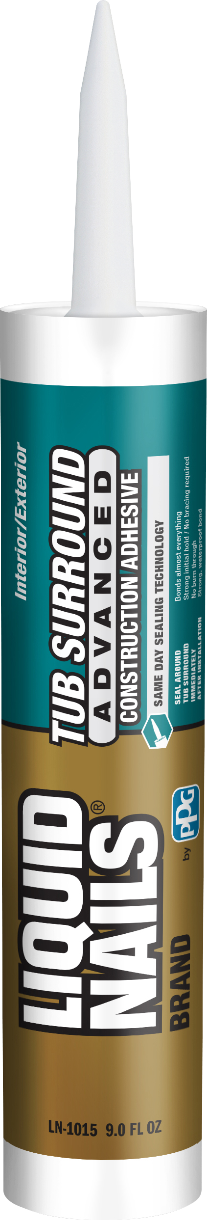 LIQUID NAILS® Tub Surround & Shower Advanced Interior Wall Adhesive