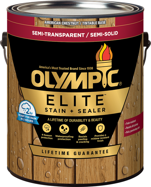 OLYMPIC® ELITE™ Semi-Transparent - Low VOC