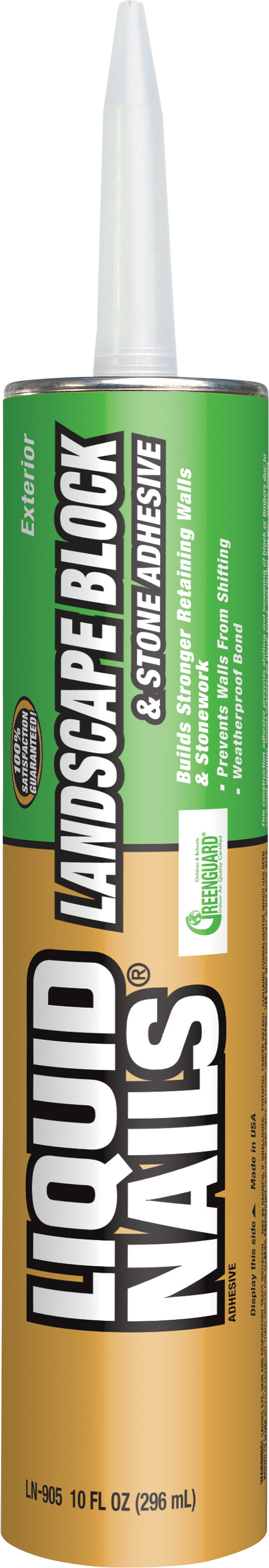 LIQUID NAILS® Landscape Block & Stone Exterior Adhesive