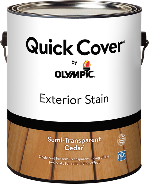 OLYMPIC® Quick Cover® Semi-Transparent