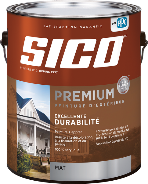Étiquette pour SICOᴹᴰ Premium Peinture d'extérieur