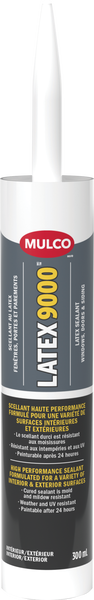 MULCO® LATEX 9000™ Interior/Exterior Multipurpose Acrylic Sealant