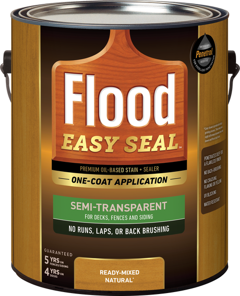Product image of FLOOD EASY SEAL™ Premium Oil-Based  Wood Finish + Sealer Semi-Transparent